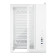 1st Player RT5 WH Tempared Glass Micro Tower Gaming PC Case - White