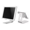 Neomounts DS15-050SL1 Universal Foldable Tablet & Smartphone Up to 11" 90° Tilt Aluminium Stand - Silver