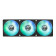 ASUS PRIME LC 360 ARGB 360mm Liquid CPU Cooler with ARGB Fans + PRIME AP202 TG ARGB BLACK Chassis Bundle Pack
