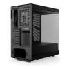 HYTE Y40 Mid Tower Panoramic Tempered Glass Gaming Case - Black