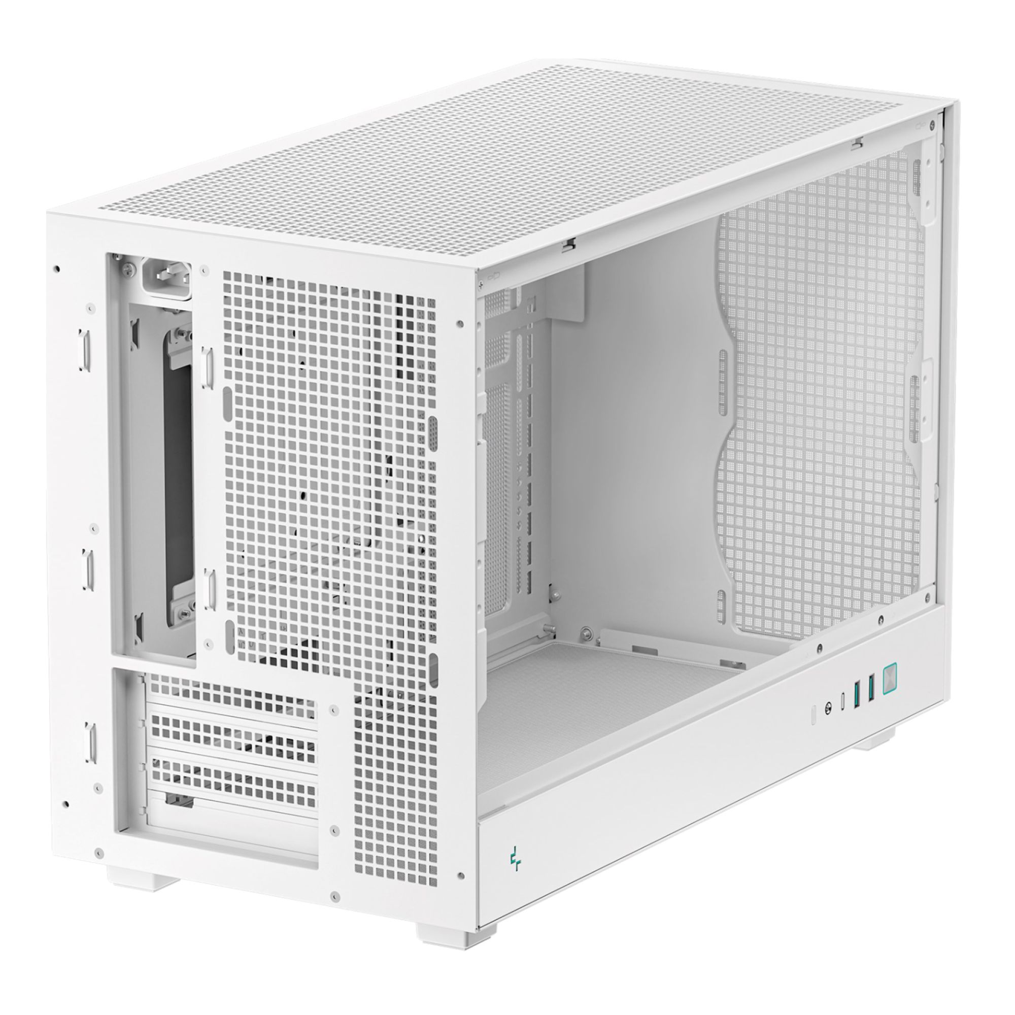 DeepCool CH260 MicroATX Gaming PC Case White