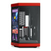 HYTE Y70 Touch Infinite Mid Tower PC Case - Black Cherry