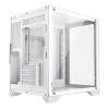GameMax Infinity Mini microATX PC White Gaming PC Case - White