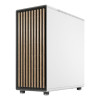 Closed side of the Fractal Design North Chalk FD-C-NOR1C-03 White Mid Tower PC Case 