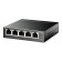 TP-Link 4-Port PoE+ Gigabit Easy Smart Managed Network Switch - 5 port