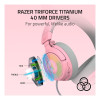 Razer Kraken Kitty V3 Pro Wireless Gaming Over-Ear Headset with Chroma RGB - Quartz Pink