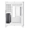 GameMax Infinity Mini microATX PC White Gaming PC Case - White