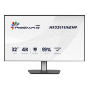 iiyama ProGraphic HB3201UHSNP-B1 31.5" 4K Ultra HD IPS Black 60Hz 4ms USB-C Height Adjustable Monitor with Speakers - Matte Black