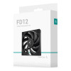DeepCool FD12 120mm PWM PC Case Fan - Black