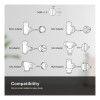 TP-Link Kasa Smart KE100 KIT V1 868 MHz Smart Thermostatic
