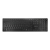 CHERRY KW 9100 SLIM keyboard RF Wireless + Bluetooth QWERTY English Black