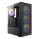 Antec AX26 RGB Elite Tempered Glass Mid Tower Gaming PC Case - Black
