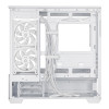ASUS Prime AP202 ARGB Tempered Glass Mid Tower Gaming Case - White