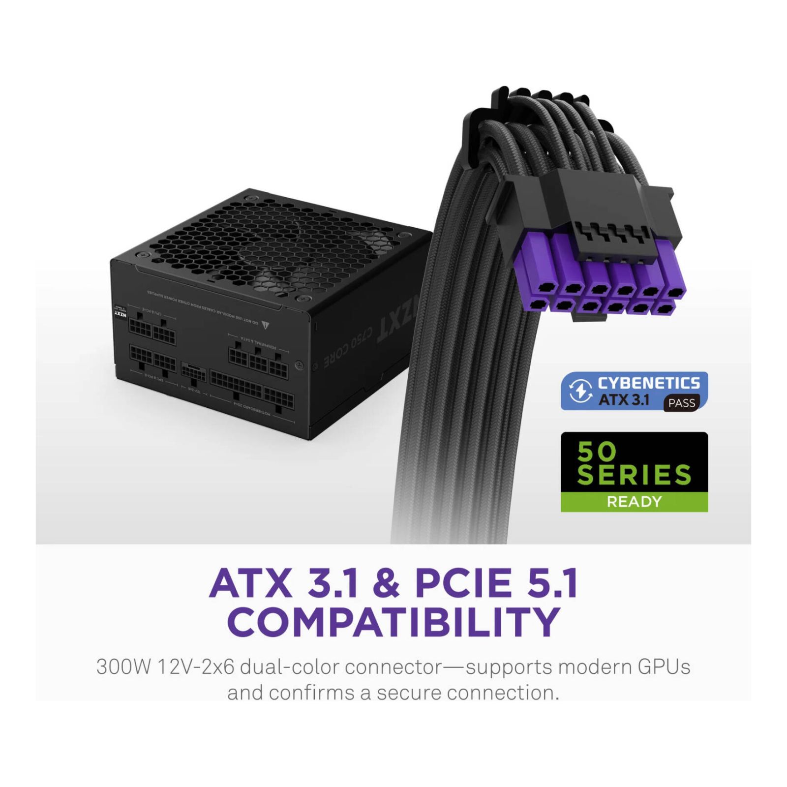 NZXT C750 Gold Core 750W ATX 3.1 80 PLUS Gold Power Supply