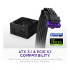 NZXT C750 Gold Core 750W ATX 3.1 80 PLUS Gold PSU Power Supply