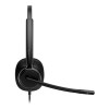 Poly Mission 415 Wired On-Ear Headset - Black