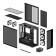 Arctic Xtender ARGB Tempered Glass Mid Tower PC Case -Black