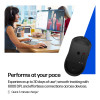 HP 705 Ambidextrous Wireless Multi SurfaceTracking 6000 DPI Mouse - Black