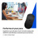 HP 705 Ambidextrous Wireless Multi SurfaceTracking 6000 DPI Mouse - Black