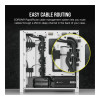 Corsair 4000D RGB Airflow Mid-Tower Tempered Glass ATX Gaming PC Case - White