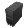 CiT Elite Micro-ATX PC Case with 500W Power Supply - Black