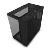 NZXT H9 Elite ARGB Tempered Glass Mid Tower PC Case - Black
