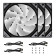TRYX ROTA SL 120 ARGB 120mm Reverse Triple Fan Pack - Black