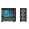 Gamdias ATHENA M3 Tempered Glass Mid Tower Gaming PC Case - Black