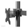 Neomounts FPMA-D550DD3BLACK 13-27" Full Motion Triple Monitor Stand - Black