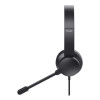 Trust HS-201 USB PC Wired On-Ear Stereo Headset - Black