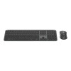 Logitech MK950 Signature Wireless + Bluetooth Keyboard & Mouse Combo - Graphite