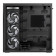Arctic Xtender ARGB Mirror Tempered Glass w/ Vertical Mount Mid Tower PC Case - Black