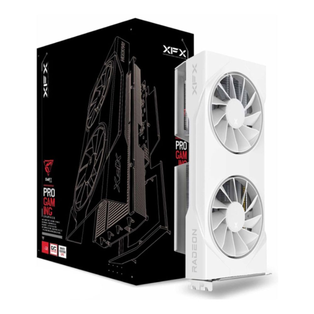 XFX Radeon RX 9060 XT SWIFT 8GB OC Graphics Card: RX-96TSW8GBQ