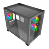 Vida Akira V2 Black ARGB microATX PC Case