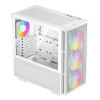 DeepCool CH560 WH Mid Tower Tempered Glass Gaming PC Case - White