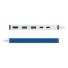 Hyper HyperDrive Flex 5 Port USB-C Hub Blue/White