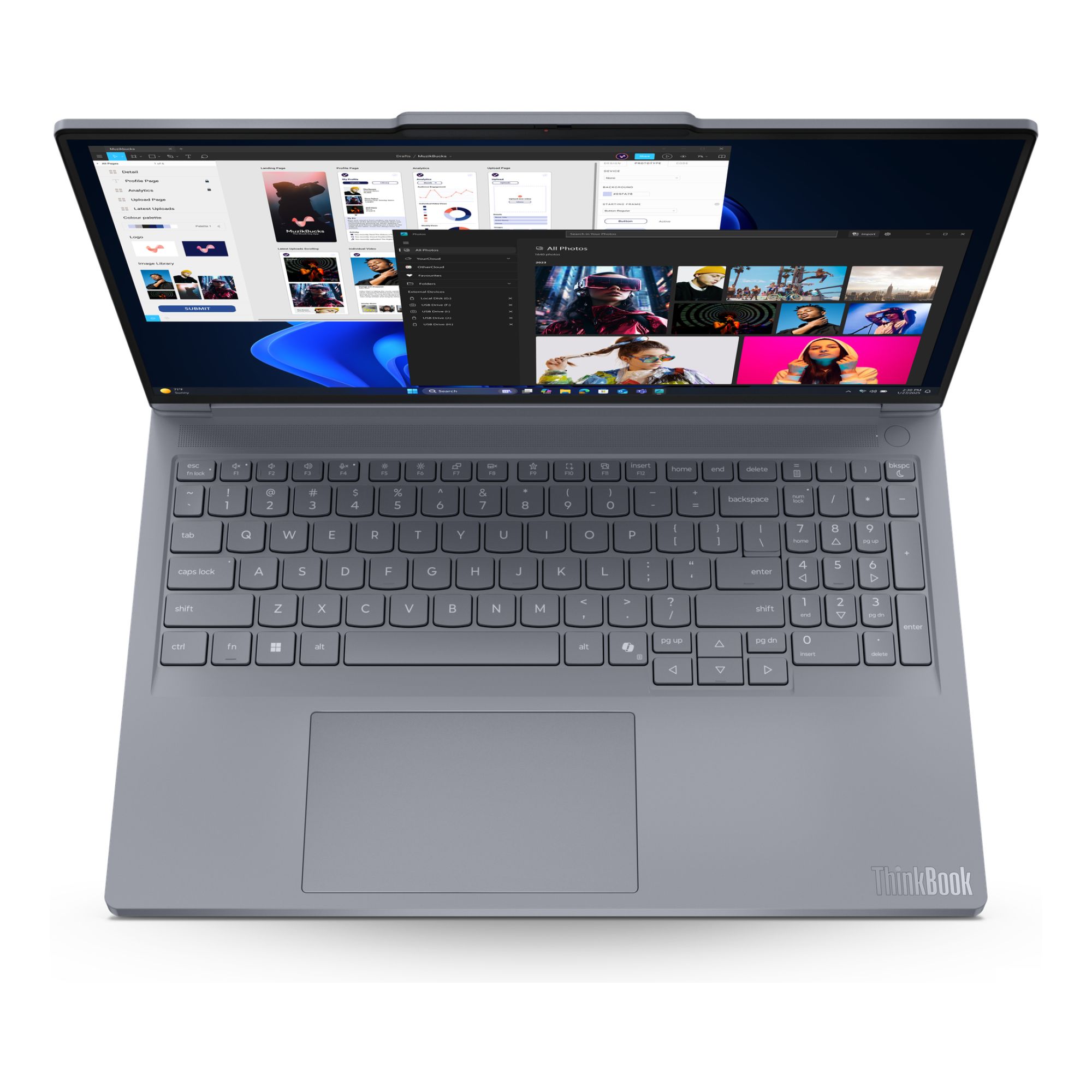 Lenovo ThinkBook 16p G6 Ryzen 9 8945HX RTX 5060 Windows 11 Pro Laptop