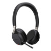 Yealink BH72 UC USB-A Wireless Headset with Charging Stand - Light Grey