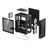 Gamdias ATHENA M6 LITE Tempered Glass Mid Tower Gaming PC Case - Black