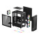 Gamdias ATHENA M6 LITE Tempered Glass Mid Tower Gaming PC Case - Black