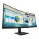 Refurbished HP P34hc G4 34" 21:9 Curved WQHD LED Height Adjustable Monitor with Speakers