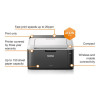 Brother HL-1212WVB A4 Wireless Mono Laser Printer
