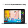 13" Apple MacBook Air featuring M2 chip, 16GB RAM, and 256GB SSD in Midnight