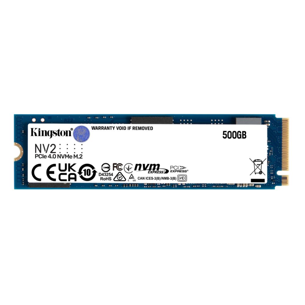 内蔵型SSD Kingston NV2 500GB M.2 SSD SNV2S/500G Kingston NV2 500GB M.2 PCIe 4.0 NVMe