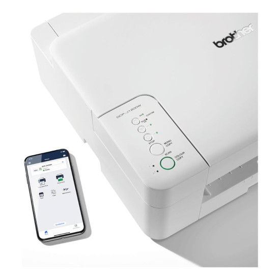 Brother DCP-J1200W A4 Wi-Fi Multifunction Inkjet Printer 1200 x 6000 DPI