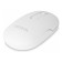 DICOTA D32045 Dual Mode Wireless Optical Mouse 1600 DPI Silent Rechargeable White