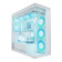 Arctic Xtender ARGB Tempered Glass w/ Vertical GPU Mount Mid Tower PC Case - White