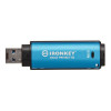 Kingston Technology IronKey Vault Privacy 50 16GB USB 3.2 Flash Drive - Blue