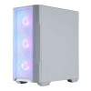 Refurbished - MSI MAG FORGE M100R Tempered Glass MicroATX PC Case - White