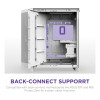 NZXT H9 Flow RGB+ (2025) Dual Chamber Mid Tower ATX Gaming PC Case - White